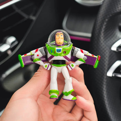 New Toy Story Woody Buzz Lightyear Cartoon Doll Car Air Freshener Aromatherapy Cute Car Air Vent Aromatherapy Car Decorations