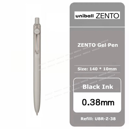 New Uniball Gel Ink Pen 0.5/0.38mm Multiple Colors Rod Smudge-Proof Fine Writing Without Fatigue Notes Journaling Drawing Tools