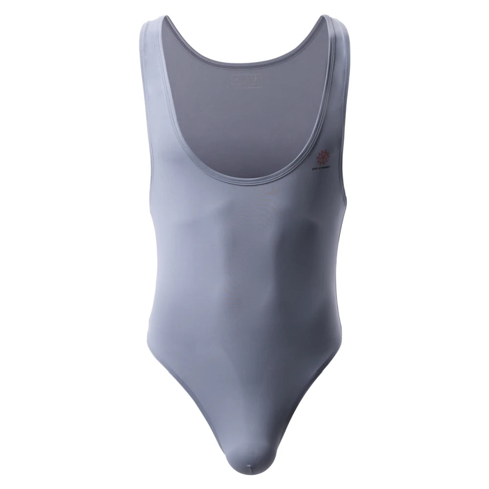 BRAVE PERSON Men Bodysuits Stretchy One-piece Shapers Men's Leotard Slim Singlet Body Building Fitness Underwear for Men