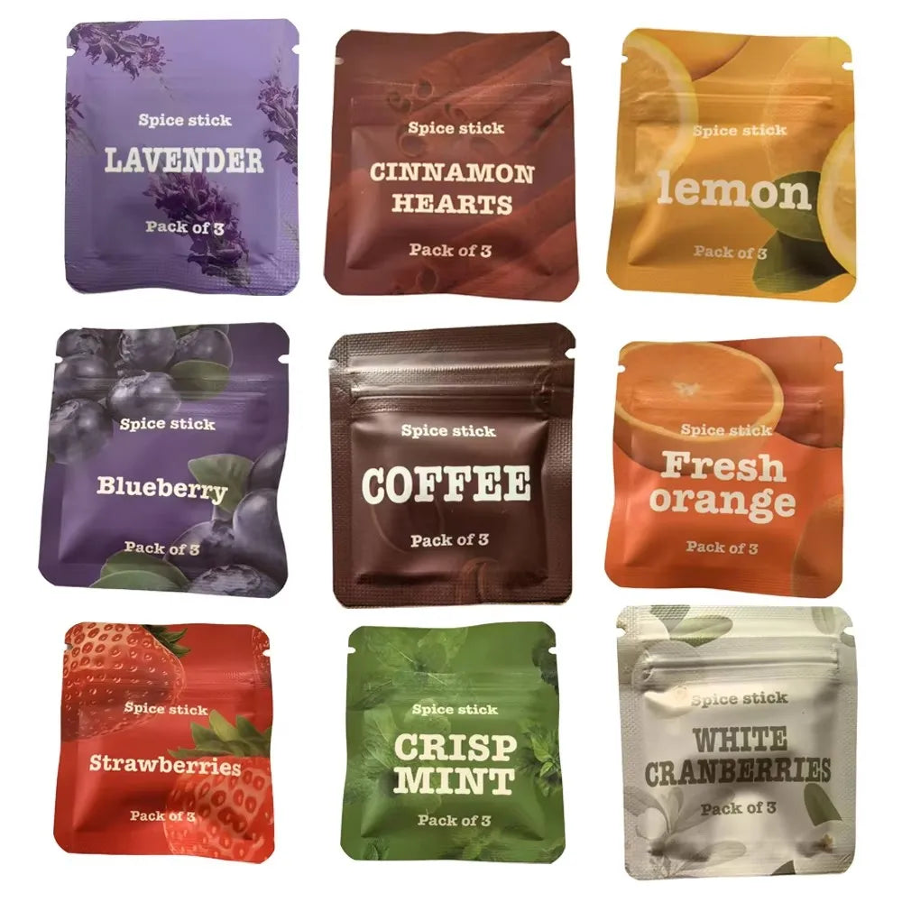 9pcs Quit Smoking Flavors Replace Cores Smokeless Anxiety relief Infused Natural Soothing Flavors Aromatherapy Replace Stick