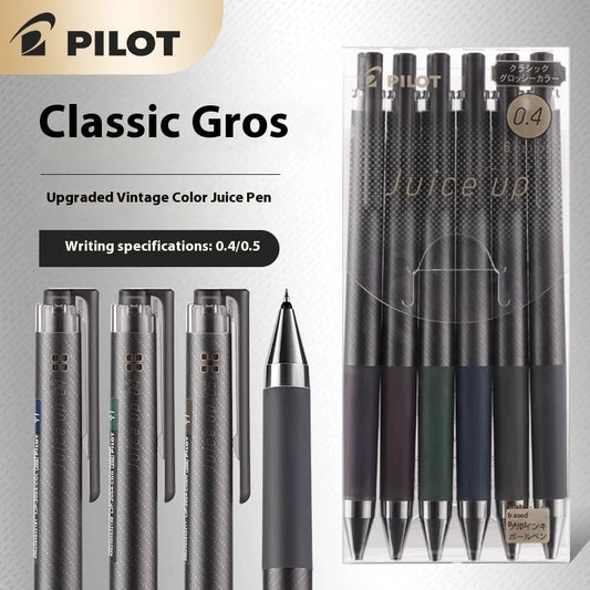 Pilot Juice Up Limited Edition Retro Glitter Metallic Gel Pen 0.4/0.5mm Multi-Color Smooth ST Tip for Writing,Drawing,Journaling