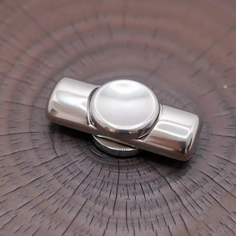 Stainless Steel Brushed Craft Fidget Spinner Fashion EDC Hand Spinner Office Relaxation Fidget Toys ADHD Tool Idea Gifts