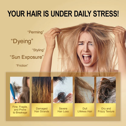 PURC Argan Oil Hair Mask Smoothing Strengthening Soft Nourishing Conditioner Repair Damaged Frizz Hair Treatment Hair Care