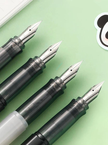 PILOT Fountain Pen Lightweight Barrel SMILEY Cute Panda Nib/Cap Practice Pen Business School Journaling Gift Japanese Stationery
