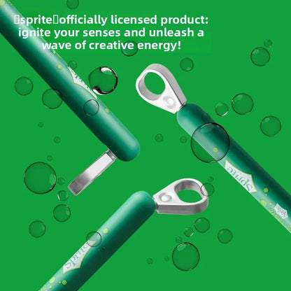 New KACO x Sprite Limited Edition Gel Pen,Dual Ball Pen Quick Drying Stylo 0.5mm Click Smooth Writing For School&Journaling
