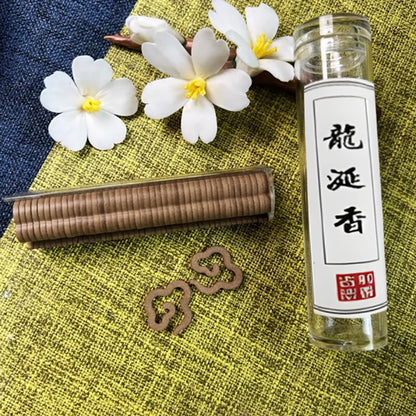 XiaoXiangyun Incense Coil Long-lasting Fragrance Meditation Incense Coil Pure Natural Coil Incense Mini Incense Burner Incense