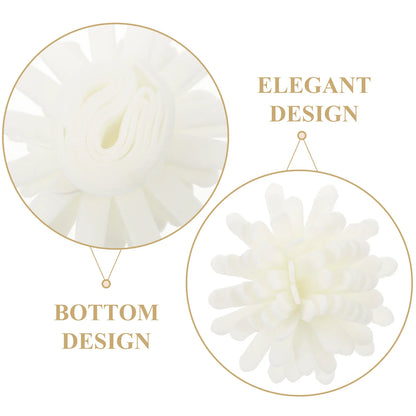 100 Pcs Pe Flower Diffuser Aromatherapy Essential Oil Mini Desk Office Bathroom Sticks Home Decor Elegant Diffuser Sticks