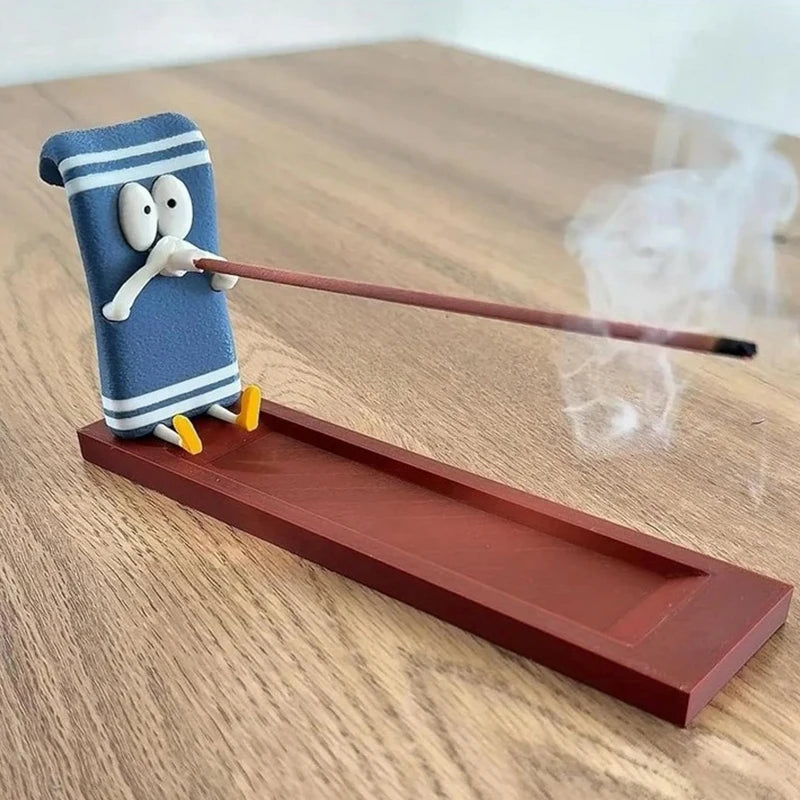 Towelie Servietsky Incense Holder Incense Holder For Sticks, Handcrafted Realistic Crafts, Home Decor, Best For Meditation, Yoga