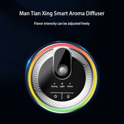 Car Diffusers For Essential Oils Aromatherapy Diffuser 50ML Fragrance Diffuser Waterless Auto Off Scent Machine For Room Car