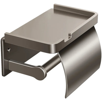 Bathroom Tissue Box Rack Tissue Paper Rack Phone Storage Shelf Wipes Dispenser Bathroom Toilet Wall Aromatherapy Paper Tray
