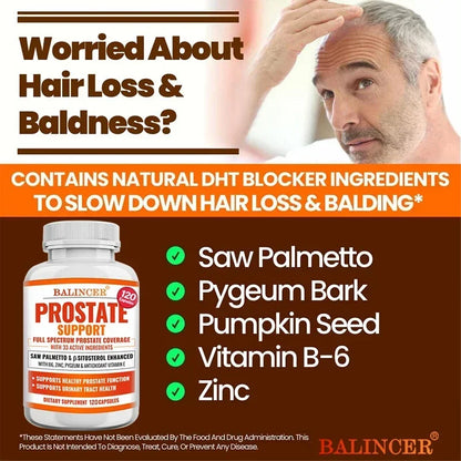 Saw Palm Supplement, Containing Antioxidant Vitamins, Supporting The Prostate, and Promoting Urinary System Health