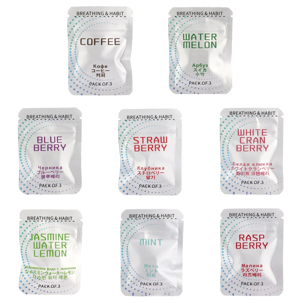 6pcs Quit Smoking Smokeless Preferred Infused Essential Oil Flavors Anxiety Relief Aromatherapy Artifact Device Replace Stick