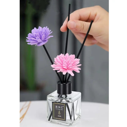 50ml Essential Oil Diffuser Flameless Home Fragrance Lavender Jasmine Aromatherapy Home Car Air Freshener Room Deodorizer