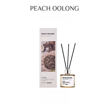 50ML Reed Diffuser Sets Lotus Jasmine Rose Oil Flameless Scent Diffuser Home Fragrance Car Air Freshener Sticks Aromatherapy