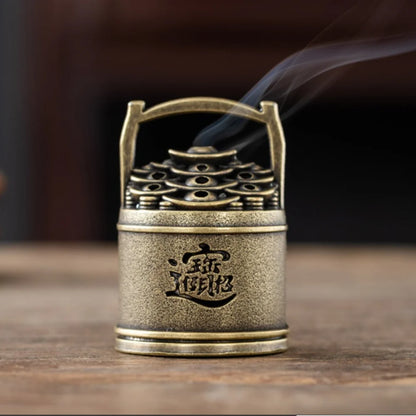 New Hollow Out Incense Burner Metal Classical Elegance Aromatherapy Stove Ancient Style Incense Holder Home Interior Decoration