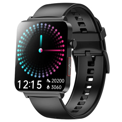 KS03 PRO Health Smart Watch For Men Women Bluetooth Calling Fitness Tracker Smartwatch E/C/G Test Outdoor 1.96" Large Screen SOS