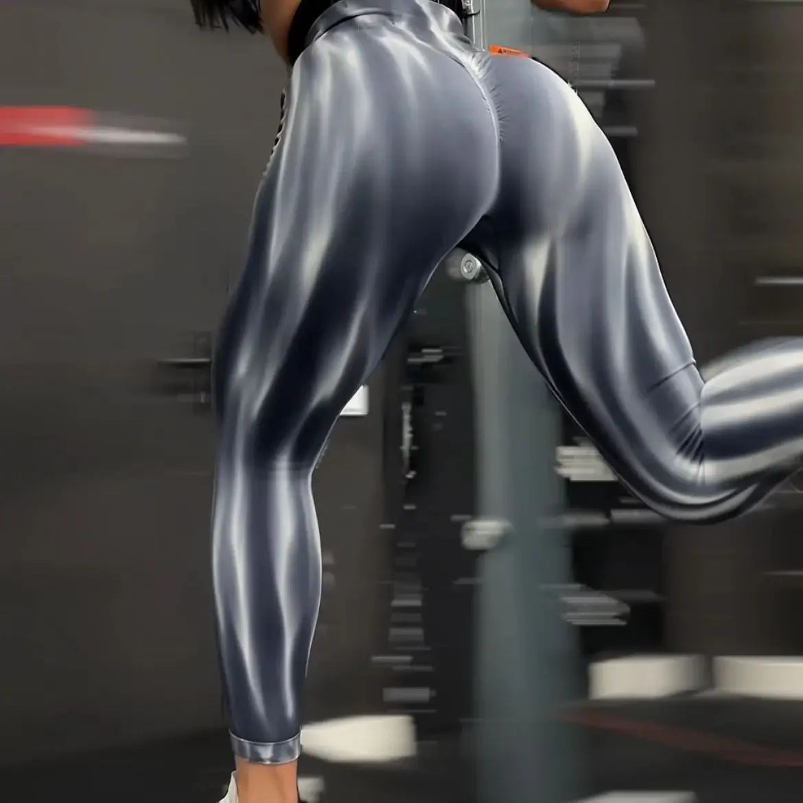 New Women Tie-dye Leggings Gym Athletic Workout Leggins High Waist Leggins Butt Lifting Yoga Pants Sports Training Tights