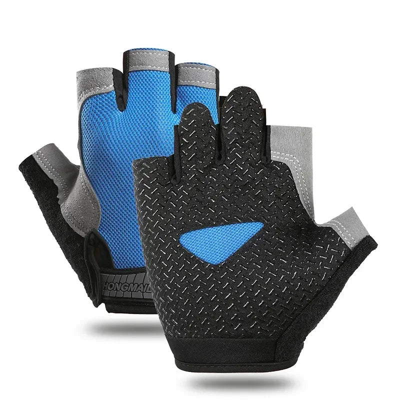 Gym Gloves Men's Cycling Gloves Weight Lifting Fitness Fingerless Gloves for Women Men Motorcycle Mtb Glove Bicycle Accessories