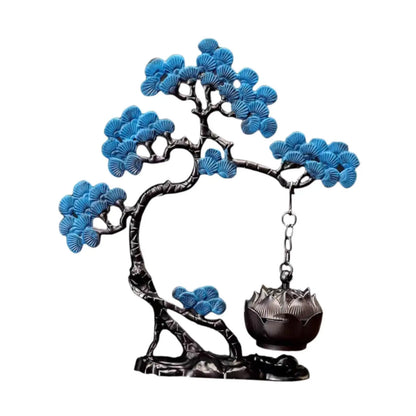 Hanging Incense Burner Censer Ideal Gift Collecting Artwork Pine Tree Incense Holder for Farmhouse Yoga Hotel Bedroom Kitchen