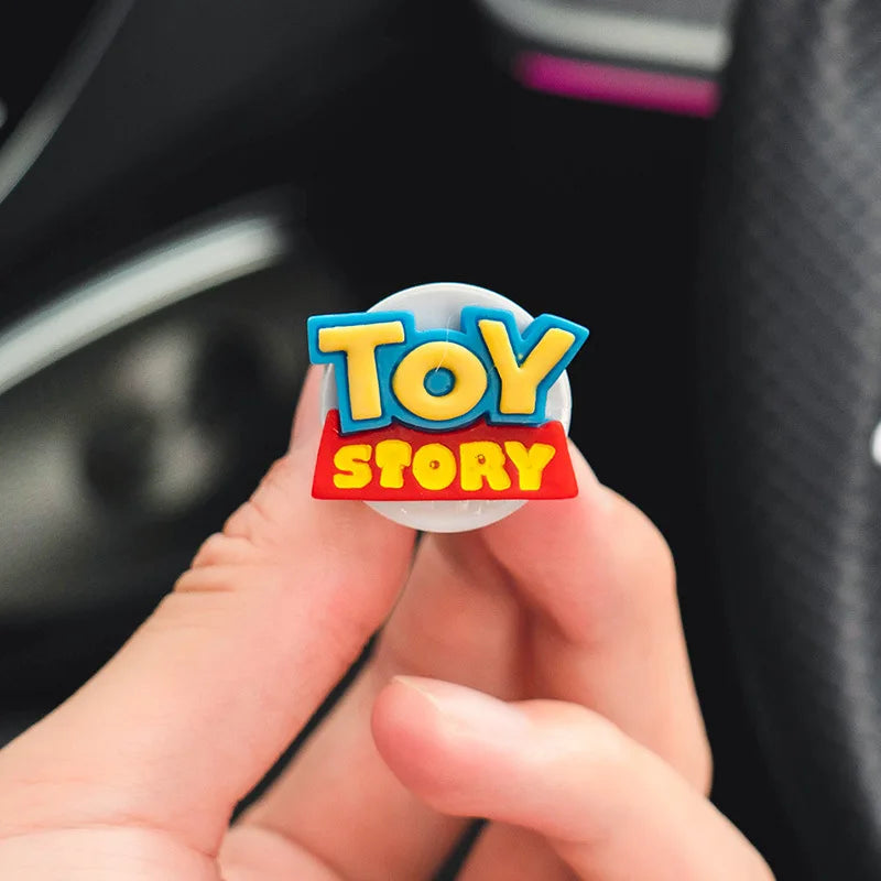 New Toy Story Woody Buzz Lightyear Cartoon Doll Car Air Freshener Aromatherapy Cute Car Air Vent Aromatherapy Car Decorations