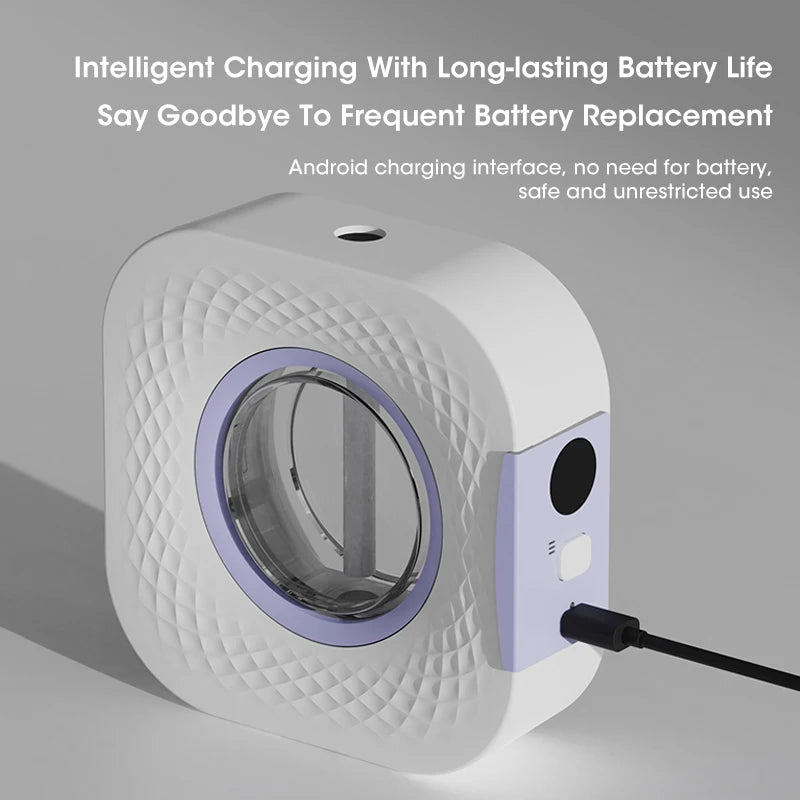 For Shangri-la Home Desktop Aromatherapy Diffuser USB Smart Air Purifier with Display for Car Bathroom Air Deodorization