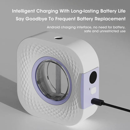 For Shangri-la Home Desktop Aromatherapy Diffuser USB Smart Air Purifier with Display for Car Bathroom Air Deodorization