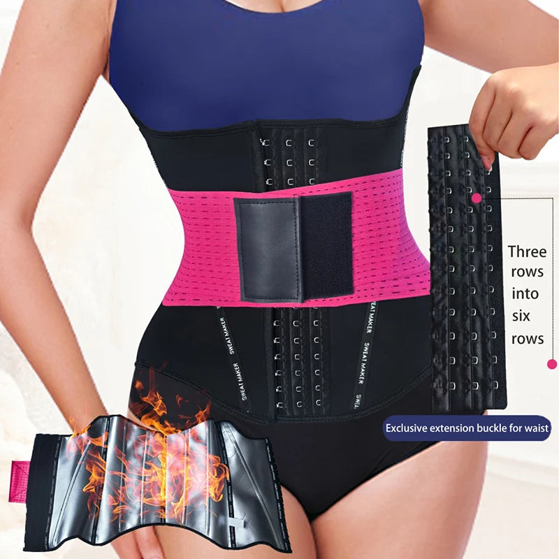 Women Weight Loss Reduce Adjustable Workout Girdle Magic Tape Postpartum Waist Trainer Body Shaper Waist Trainer belt Shapewear
