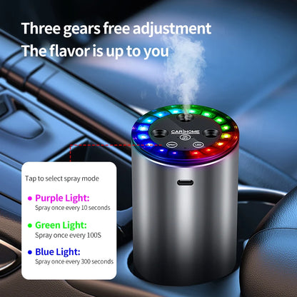 Car Electric Air Diffuser Aroma Compact Car Diffuser for Long-Lasting Aromatherapy Car Air Freshener For Removing Odors