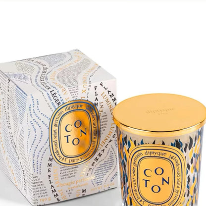 190g Aromatherapy Candle City Limited Edition Pure Natural Plant Essential Oil Scented Candle Cafe Chantilly Christmas Home Gift