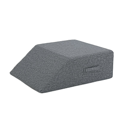 Leg Pillow Memory Foam High Resilience Bed Reading Relaxation Leg Pillow Rest Sleeping Leg Wedge Pillow for Side Sleeping