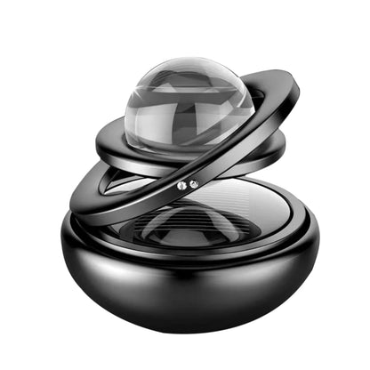 Solar Car Air Freshener Rotating Aromatherapy Diffusing Durable Perfume Diffuser Auto Fragrance Deodorant Car Interior Decor