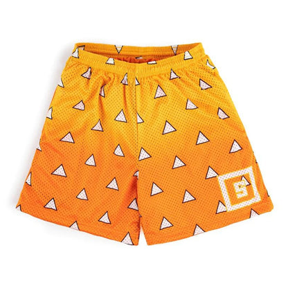 Anime Shorts Men Devil Fruit Manga Sports Shorts to Gym Fitness 3D Print Bermuda Masculina Quick Dry Mesh Oversized Board Shorts