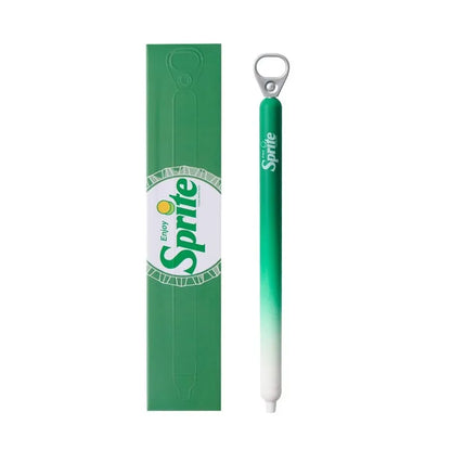New KACO x Sprite Limited Edition Gel Pen,Dual Ball Pen Quick Drying Stylo 0.5mm Click Smooth Writing For School&Journaling