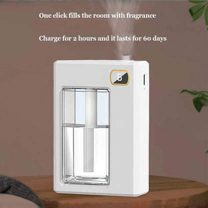 Aromatherapy Machine Air Freshener Six Adjustable Levels Long Battery Life Lasting Spreading Wider for Home Office Odor Removing