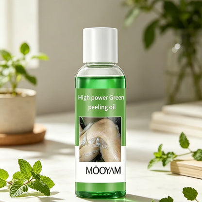Green Exfoliating Oil Licorice Extract Face Body Soften Moisturizing Peeling Oil Deep Gentle Cleaning Pores Daily Body Care