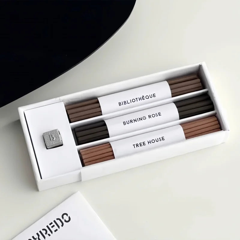 New Hot Byrode Thread Incense Limited Classic 60 Sticks Of Library Rose Indoor Aromatherapy Fireless Rattan Thread Incense Gifts