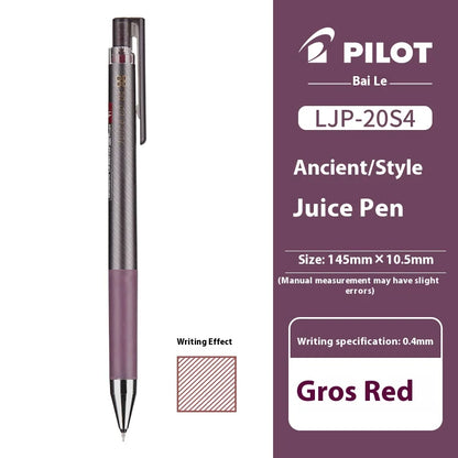 Pilot Juice Up Limited Edition Retro Glitter Metallic Gel Pen 0.4/0.5mm Multi-Color Smooth ST Tip for Writing,Drawing,Journaling