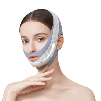 Face-Lift With Sleep Face V Shaper Facial Slimming Bandage Relaxation Shape Lift Reduce Double Chin Face Thining Band Massage