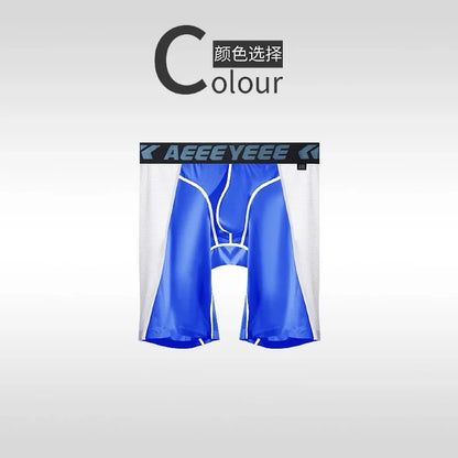 Men's Underwewar Sport Boxers for Fitness Panties Training Cycling Underwear Anti-Chafing Quick Dry Breathable Underpants