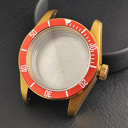 41mm Men's M8215 Watch Accessories Stainless Steel High Quality Case Sapphire Glass Suitable For M8215 Movement 31mm Dial