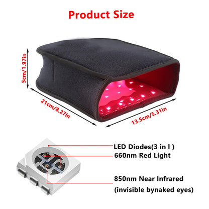 New LED Infrared Red Light Therapy Glove for Hand Joint Pain Relief Arthritis Treatment Finger Pain Relief Muscle Relaxation