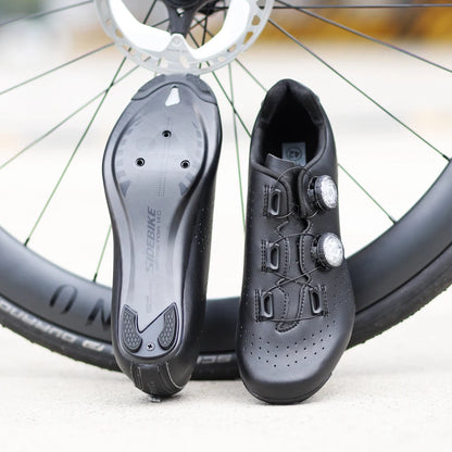 sidebike cycling shoes ultralight 14 level hardness carbon fiber shoes road bike men professional self-locking cleat sneakers