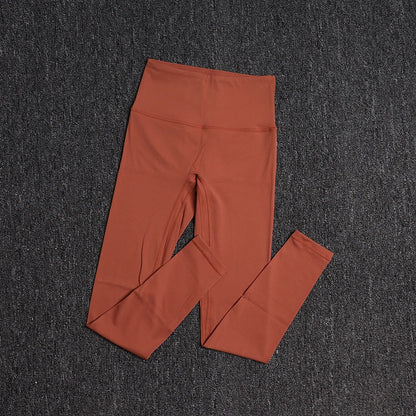 TRY TO BN Sports Leggings Yoga Women Fitness Pant High Waist Leggings Push Up Elastic Workout Running Training Tight Gym Clothes