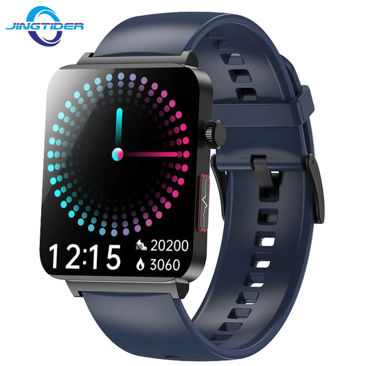 KS03 PRO Health Smart Watch For Men Women Bluetooth Calling Fitness Tracker Smartwatch E/C/G Test Outdoor 1.96" Large Screen SOS