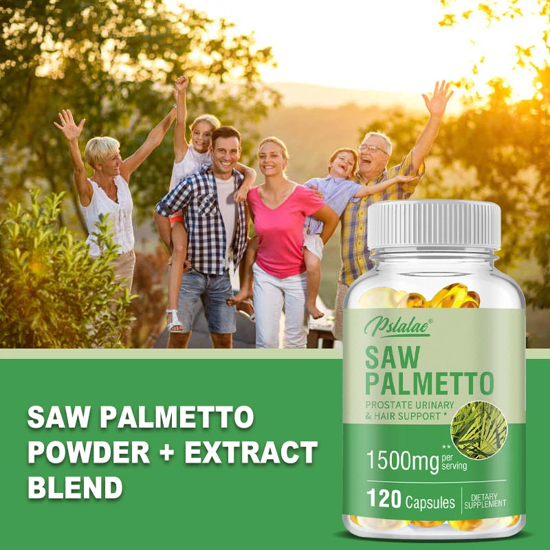 Saw Palmetto – Men’s Prostate Health, Prevents Hair Loss and Relieves Frequent Urination
