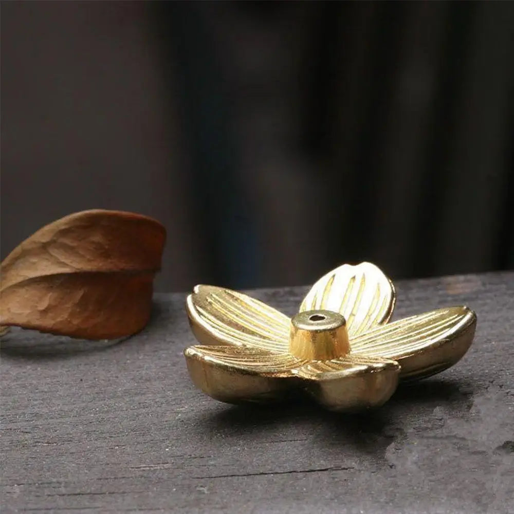 New Cones Censer Sandalwood Coil Base Copper Incense Holder Incense Sticks Burner Home Decoration Mini Accessories