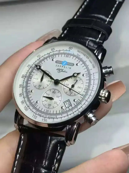 2025 New fashion Led Zeppelin series quartz machine men's retro business casual men's watch