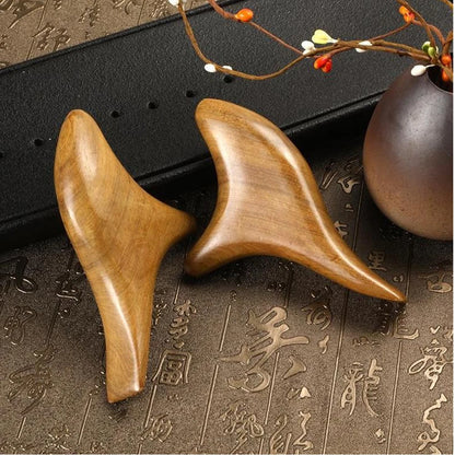 1Unit Wooden Foot Massager Plantar Gua Sha Plate Wood Scraper for Neck Back Body Guasha Meridian Massage Relaxation Health Care