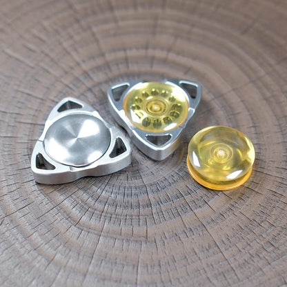 Novel and Simple EDC Hand Spinner Fashion Metal Fidget Spinner Stress Relief & Relaxation Fidget Toys ADHD Concentration Toy