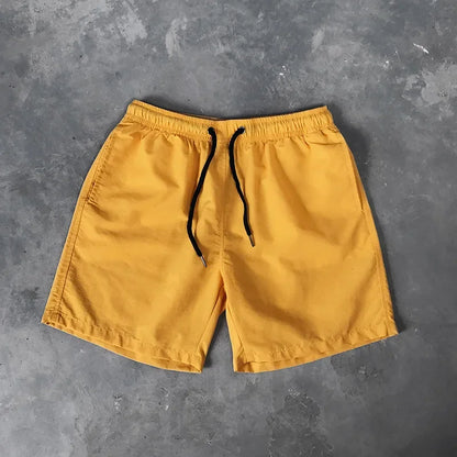 Men Summer Swim Shorts Trunks Beach Board Shorts waterproof Men's Running Sports Surffing Casual Short pants beach fitness pants
